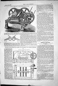 Old 1868 Goodman Stonebreaker Machinery Washing Machines Hanks Woolle Victorian