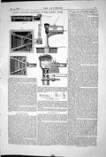 Old Antique Print 1868 Hart Weighing Machinery London Docks Engineering 19th