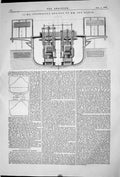 Old 1868 50 Hp Grashopper Engines H.M. Tug Manly Machinery Engineerin Victorian