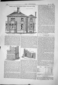 Old 1868 Messrs Parr Strong Patent Building Tubes Iron Manufactures F Victorian