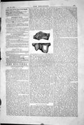 Original Old Antique Print 1868 Engineering Steel 19th Century