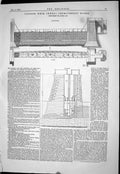 Old 1869 Caisson Weir Irwell Improvement Works Lowry Corbett Engineer Victorian