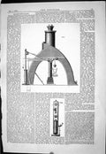 Original Old Antique Print 1869 Radcliffe Process Iron Machinery Engineering