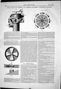 Old 1869 Valve Gas Purifiers Manchester Corporation Gasworks Screw Pr Victorian