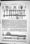 Old 1869 Price Williams Patent Switch Plan Ship Railway Velocipedes E Victorian