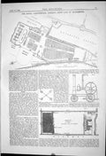 Old 1869 Royal Agricultural Society Show Yard Manchester Plan Locomot Victorian