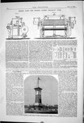 Old 1869 Gadd Moore Patent One-Shaft Loom Royal Agricultural Show Man Victorian
