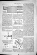 Old 1869 Economical Iron Flooring Riddle Improved Bale Goods Fastener Victorian