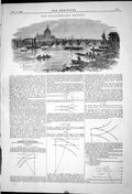 Antique Print 1869 Blackfriars Bridge Diagrams Railway Curves Crossings Eng