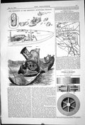 Old 1869 Explosion Britannia Ironworks Bradley Map East London Railwa Victorian