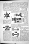 Original Old Antique Print 1870 Engineering Machinery Table Drum Wheel Cogs
