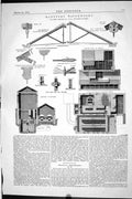 Old 1870 Maryport Waterworks John Lawson Engineering Machinery Rafter Victorian