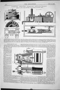 Old 1870 Pumping Engines Banbury Sewage Works Coupe Engineers Edgar E Victorian