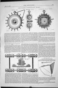 Old 1870 Paris Conspiracy Bomb Improvements Permanent Way Railway Tra Victorian