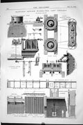 Old 1870 Hastings Sewage Works Abc Process Machinery Centrifugal Engi Victorian