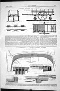 Old 1870 Addis Single Rail Tramway Serpentine Improvement Works Engin Victorian