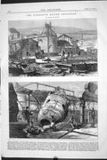 Old 1870 Kidsgrove Steam Boiler Explosion Latham Machinery Engineerin Victorian