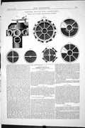 Old Print 1870 Centre Valve Gasworks Walker Donnington Salop Engineering 19th