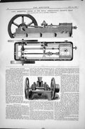 Old Horizontal Engine Royal Agricultural Show Marshall Camroux 1870 E Victorian