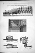 Old Pneumatic Apparatus Central Telegraph Office 1870 Varley Siemens Victorian