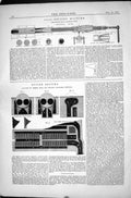Antique Old Print Coal-Getting Machine Jones 1870 Boiler Setting Hyde Bennett