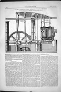 Old Pumping Engines 1870 Berlin Waterworks Simpson Pimlico Grosvenor Victorian