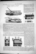Old Print Double-Durrow Plough 1870 Murray Axle-Box Metropolitan Railway 19th