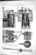 Old Baths Southport Lancashire Chas Beloe Plan Engines Pumps 1870 Eng Victorian