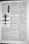 Antique Print 1871 Improved Cylinder Cock Section Buchanan Hudson Railroad 19th