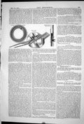 Antique Print 1871 Rotatory Engine Section Showing Ring Valves Instruments 19th