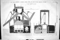 Old Print 1871 Steam Dredger Nominal Horse Power Dundee Harbour Trustees 19th