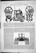 Antique Print 1871 Shearing Machine Bowesfield Iron Works Machinery Bennie 19th
