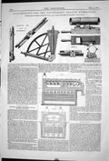 Antique Print 1871 Spectroscope Government Eclipse Expedition Glass Furnace