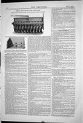 Antique Print 1871 Drill Irrigation Purposes Reid Bon-Accord Works Aberdeen