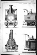 Old 1871 Engineering Goods Engine Train Paris Lyons Mediterranean Rai Victorian