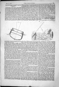 Old 1872 Engineering Development Armour Piercing Projectiles Diagrams Victorian