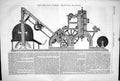 Original Old Antique Print 1872 Engineering Walter Times Ing Machine Machinery