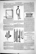 Old 1872 Jack Hydraulic Indicator Chain Testing Motz Pivot Bit Braces Victorian