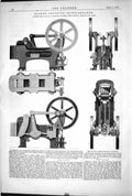 Old 1872 Engineering Blake Improved Stone-Breaker Marsden Soho Machin Victorian