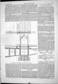 Antique Old Print 1874 Liteynoy Bridge Section Broadway Main Girder Web Plate