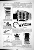 Antique Print 1874 Boradbent Smoke Preventer Air Meter Steam Trap Bell Fuel