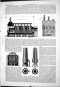 Old 1874 Shepherds Boiler Voisin Cupola Machinery Engines Manchester Victorian