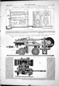 Antique Print 1874 Dingler Patent Boiler Movable Fire-Box Hurd Simpson Coal