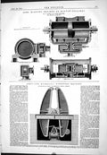 Old 200-H-P. Winding Engines Morton Colliery Howe 1874 Millwall Docks