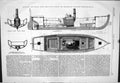 Old Engineering 1874 Steam Launch Emperor Russia Yacht Ship Dershafva Victorian