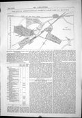 Old Engineering 1874 Royal Agricultural Society Showyard Bedford Plan Victorian