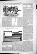 Antique Old Print 1874 Challis Patent Turnip Thinner Holborn Viaduct Station