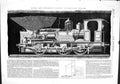Antique Print 1874 Hurd Simpson Patent Locomotive Engine Hunt Coal Elevator