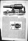 Old 38-Ton Rifled Gun H.M.S. Ship Thunderer Macgregor Danks Furnace