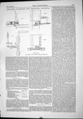 Old Engineering 1874 Miller Patent Self-Acting Punching Shearing Mach Victorian